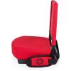 Picnic TIME Gridiron Stadium Seat with Back Support, Folding Bleacher Chairs with Back and Cushion, Thick Padded Stadium Seat and Armrest with Carry Straps, and Bleacher Hook Feature, (Blue)(Red)