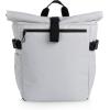 Picnic TIME Tarana Roll-Top Insulated Backpack, Modern Backpack Cooler with 32-Can Capacity, Fully Insulated Outdoor Bag with Water Resistant Interior, Pockets, Straps, (Halo Gray)(Halo Gray)