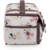 Picnic TIME Disney Winnie The Pooh Insulated Lunch Bag, Reusable Soft Lunch Tote with Picnic Set, Portable Lunch Box for Work, Commute Travel, (Winnie The Pooh Pattern)(Disney Minnie Mouse – Beige with Vintage Pink Sketch)